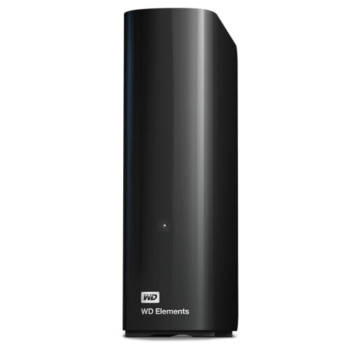 Western Digital Disco rigido esterno - WESTERN DIGITAL - Elements Desktop - 6To - USB 3.0 - Nero