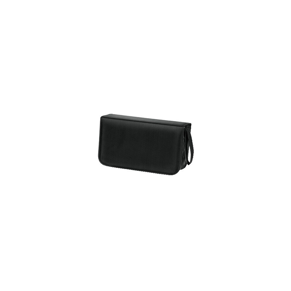 Hama CD Wallet Nylon 120, black 120discs Black