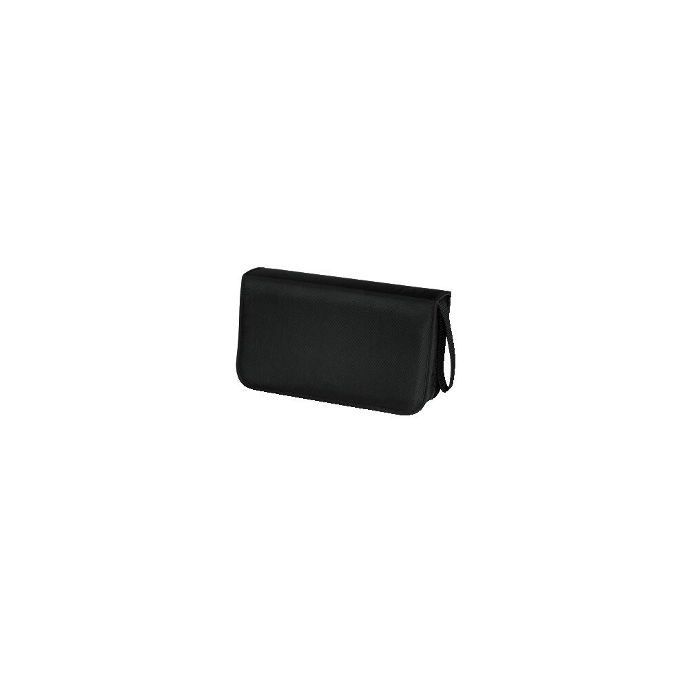Hama Cd Wallet Nylon 80, 80Discs Black