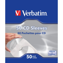Verbatim custodie in carta per CD-DVD x50