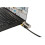 Dell DELL 461-AAEU 1.8m Black,Stainless steel cable lock 1