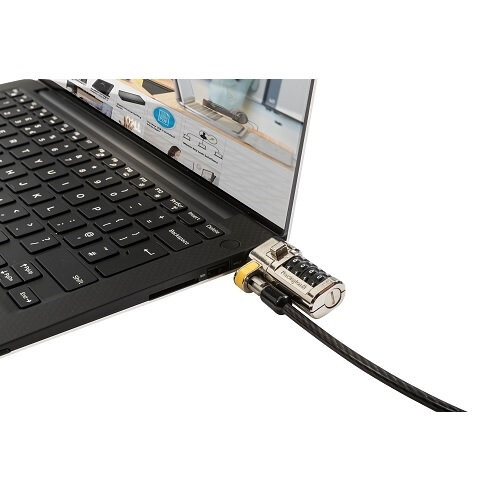 Dell DELL 461-AAEU 1.8m Black,Stainless steel cable lock