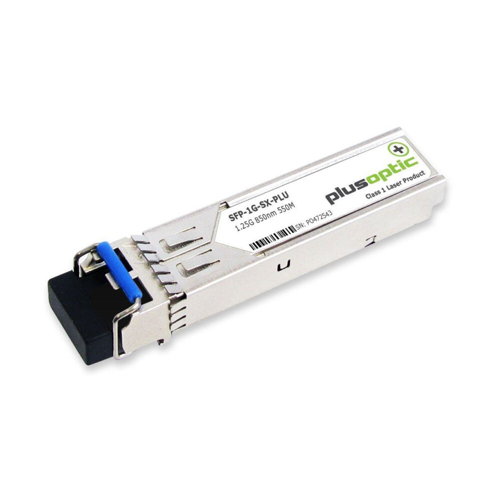 Plusoptic Sfp-1G-Sx-Plu Fiber Optic 850Nm 1250Mbit/S Sfp Network Transceiver Module 9350888059876
