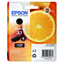 Epson C13T33314022 (33) Ink cartridge black, 250 pages, 6ml