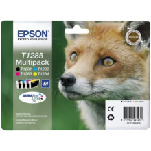 EPSON T1285 Multipack inktcartridges - 4-pack - Zwart, Geel, Cyaan, Magenta - Epson DURABrite Ultra