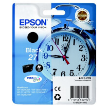 Epson C13T27014022 (27) Ink cartridge black, 350 pages, 6ml