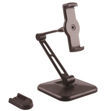 Yleiskäyttöinen tablettipidike - StarTech.com - iPad-yhteensopiva - 4,7" - 12,9" - Seinäteline - Säädettävä