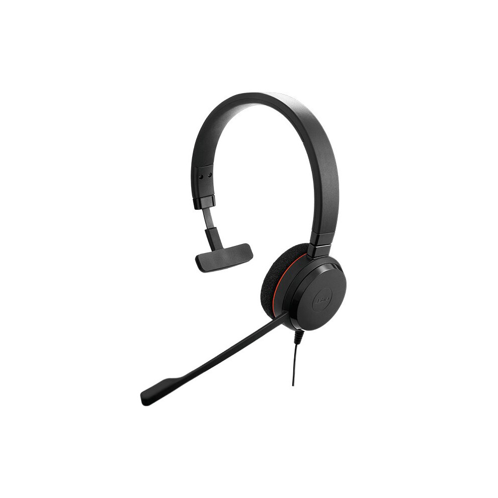 Jabra Evolve 20Se Ms Mono Monaural Head-Band Black Headset