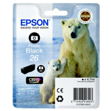 Epson C13T26114022 (26) Ink cartridge bright black, 5ml