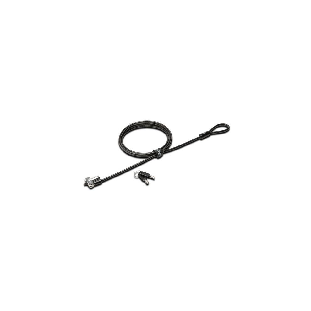 Kensington N17 Keyed Laptop Lock Cable Lock Black/Silver 085896644408