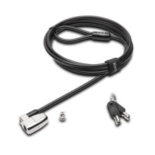 Kensington K64435WW Black,Stainless steel cable lock