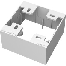 Vision TC3 BACKBOX1G White electrical box