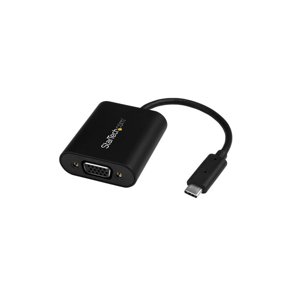 Startech.com Usb-C To Vga Adapter - With Presentation Mode Switch - 2048 X 1280 065030866279