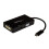 StarTech.com Adattatore multischermo USB-C - STARTECH.COM - 3 in 1 - HDMI DVI VGA - Nero - USB Type-C 1