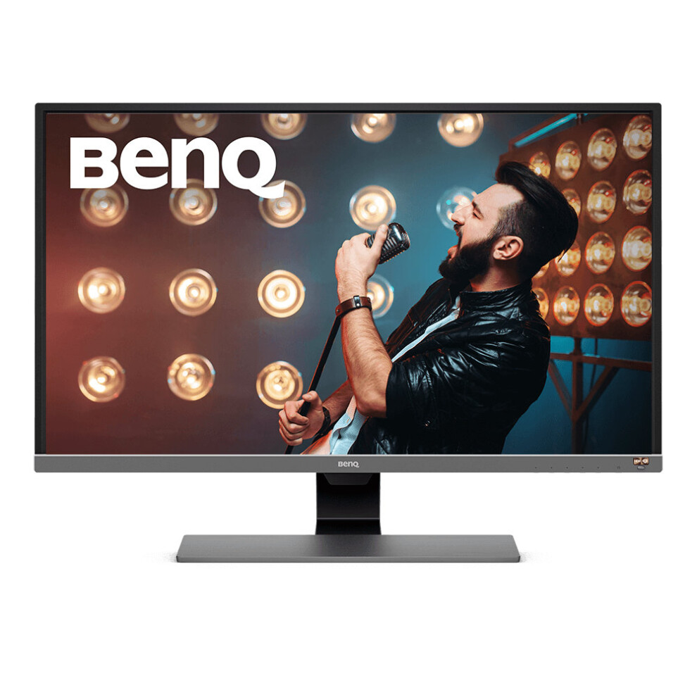 Benq EW3270U 31.5  4K Ultra HD LED Flat Black, Grey, Metallic computer monitor
