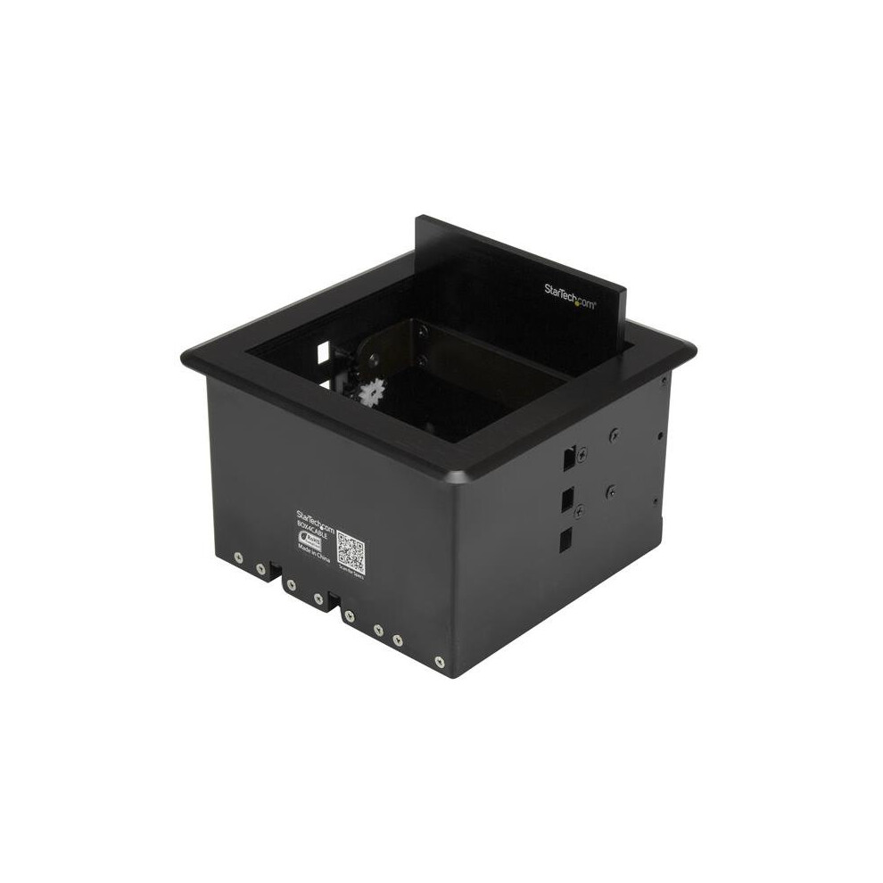 StarTech.com Conference Table Cable Management Box - Table Top - Conference Room AV - Conference Table Connectivity Box