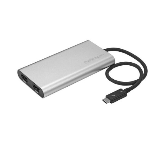 StarTech.com StarTech.com Thunderbolt 3 to Dual HDMI Adapter - 4K 60Hz - Mac and Windows Compatible