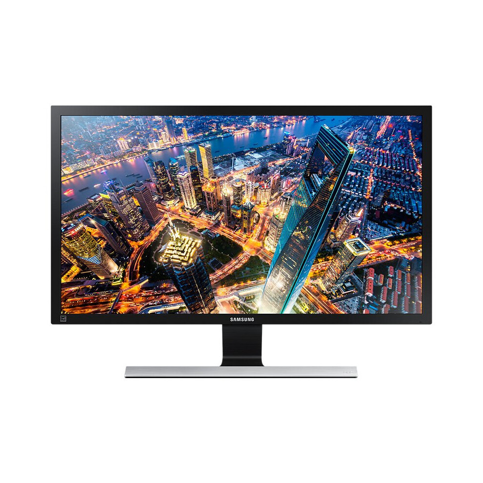 Samsung U28E570DS 28  4K Ultra HD Black, Metallic, Silver computer monitor