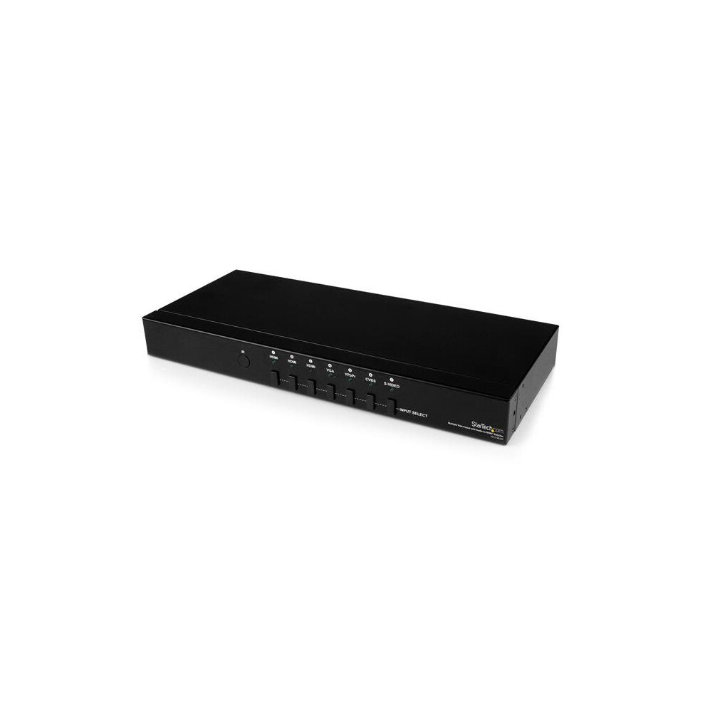 Startech.com Multiple Video Input With Audio To Hdmi Scaler Switcher - Hdmi / Vga / Component