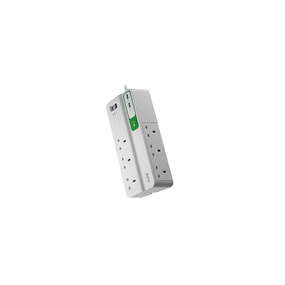 APC PM6U-UK 6AC outlet(s) 230V 2m White surge protector