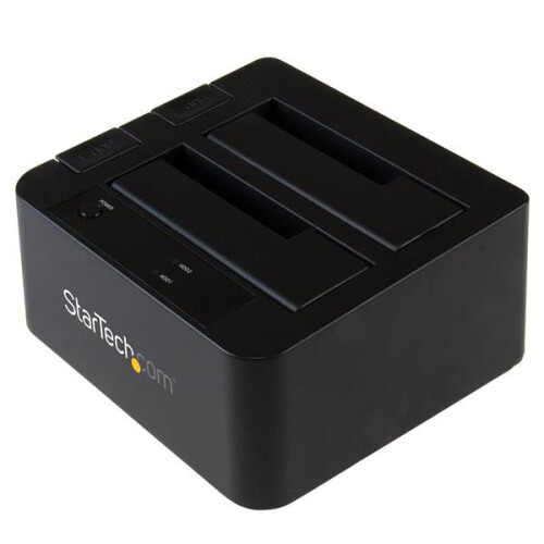 StarTech.com Docking station - STARTECH - SDOCK2U313 - USB 3.1 - 10 Gb/s - 2 hard disk SATA