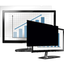 Fellowes PrivaScreen Black Out Sichtschutzfilter Blendschutz Blaulichtfilter für 27,0-Zoll-Monitore (Seitenverhältnis 16:09, 597 x 335 mm) Einfaches