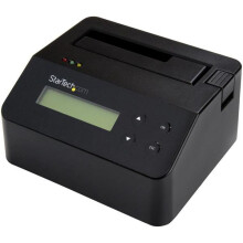 Startech SDOCK1EU3P2 duplicador de disco duro/ssd Negro