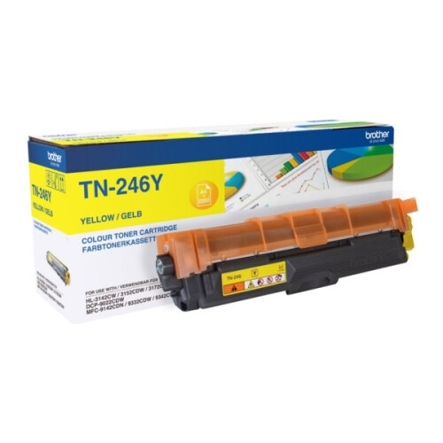 Brother FRATELLO TONER TN-246Y GIALLO...