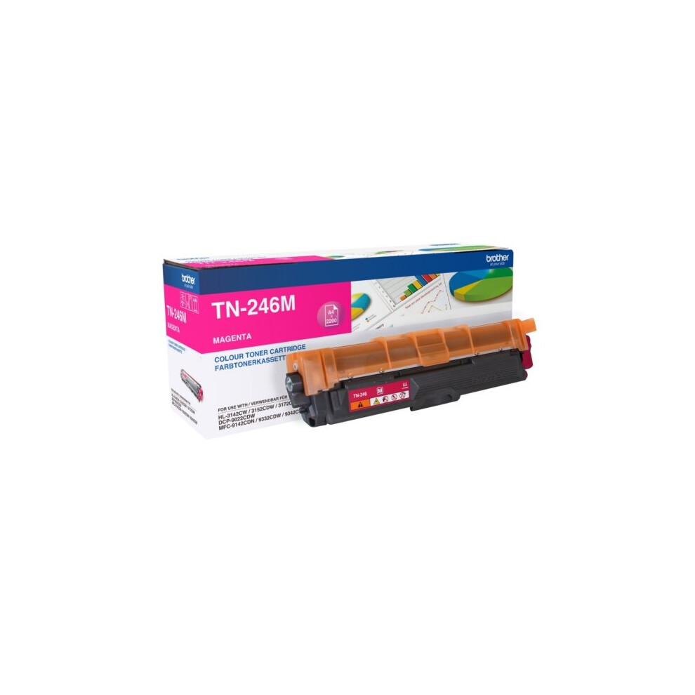 Brother TN-246M Toner magenta, 2.2K pages