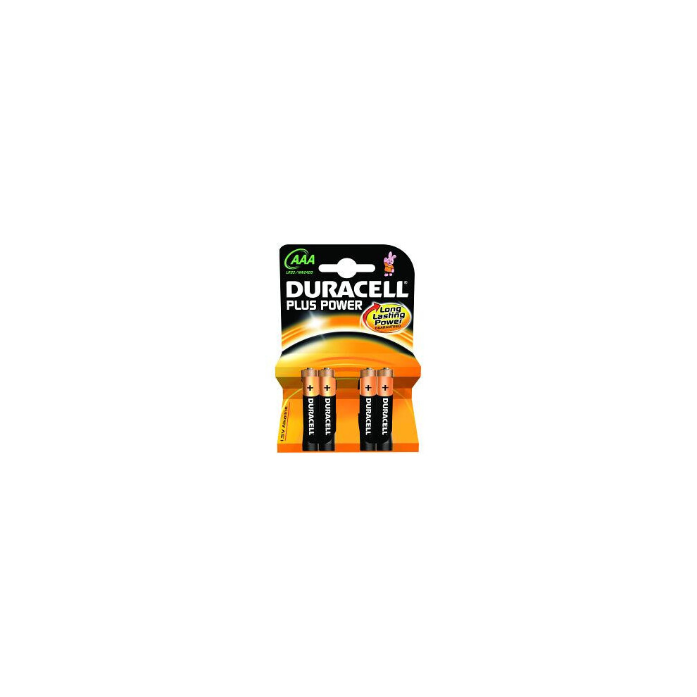 Duracell MN2400B4 Alkaline 1.5V non-rechargeable battery