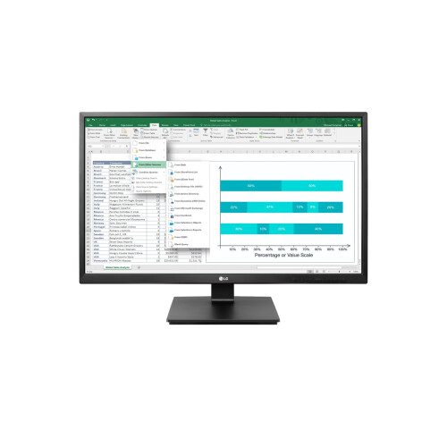 LG LG 27BK550Y-B 27 Full HD LED επίπεδη μαύρη οθόνη υπολογιστή LED οθόνη LED