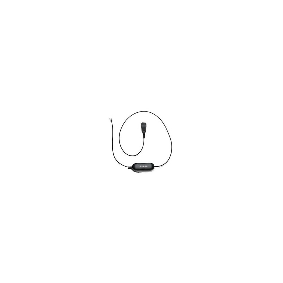 Jabra GN1200 0.8m Black telephony cable
