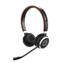 Jabra Evolve 65 MS Stereo Binaural Head-band Black headset