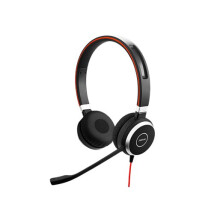 Jabra Evolve 40 MS Stereo Binaural Head-band Black headset