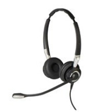 Jabra Biz 2400 II QD Duo UNC Binaural Head-band Black, Silver headset