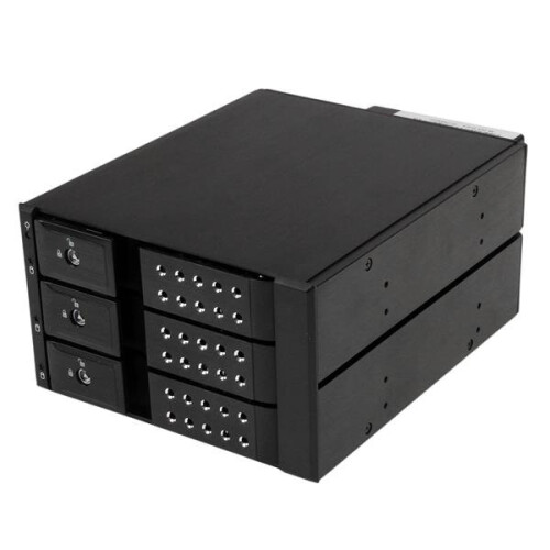 StarTech.com Rack Startech HSB3SATSASBA Czarny 3,5" Przenośny