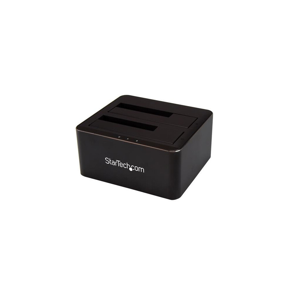 Startech.com Dual-Bay Sata Hdd Docking Station For 2 X 2.5/3.5 Sata Ssds/Hdds - Usb 3.0