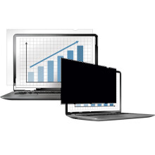 Fellowes PrivaScreen Black Out Sichtschutzfilter Blendschutz Blaulichtfilter für 24,0-Zoll-Monitore (Seitenverhältnis 16:10, 521 x 326 mm) Einfaches