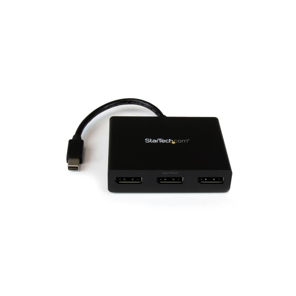 StarTech.com Mini DisplayPort to DisplayPort Multi-Monitor Splitter - 3-Port MST Hub