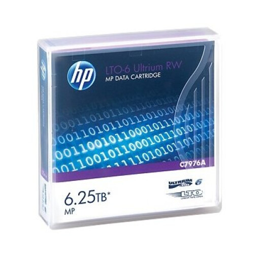 HP HPE LTO-6 Ultrium 6.25TB MP RW Data Cart