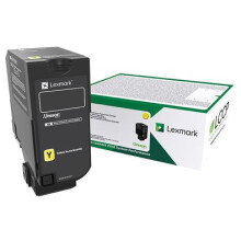 Cartuccia toner Lexmark - Giallo - Laser - Rendimento Standard - 15000 Pgs - LEXMARK - CS827de, CX827de