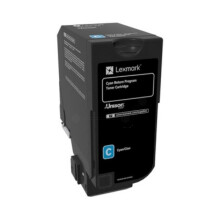 LEXMARK Corporate CS725 -väripatruuna - suuritehoinen 12 kt - syaani