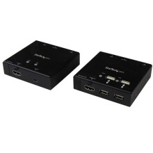 Extendeur HDMI - STARTECH.COM - Cat6 - 50 m - Hub USB 2.0 - 1080p - Plug-and-play