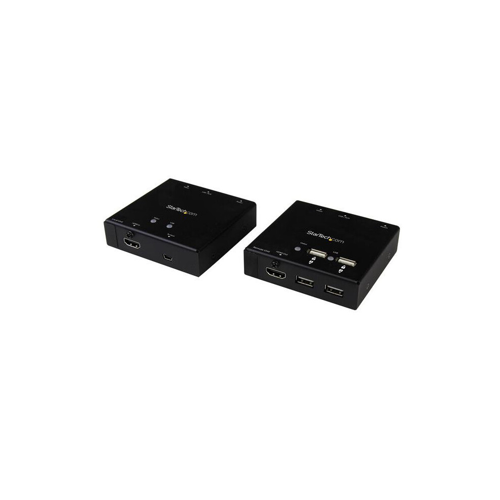 Startech.com Hdmi Over Cat6 Extender With 4-Port Usb Hub - 165 Ft (50M) - 1080P