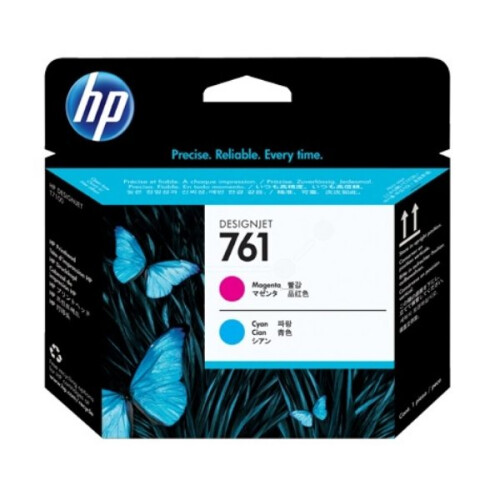 HP HP Tête d'impression 761 - Pack de 1 - Magenta / Cyan