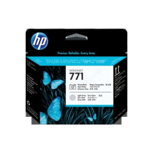 Cabezal de impresión HP 771 - Paquete de 1 - Negro / Gris claro - Inyección de tinta
