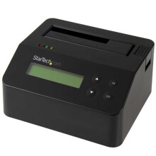 Estación de acoplamiento - STARTECH - SDOCK1EU3P - USB 3.0 - HDD/SSD SATA 2,5" y 3,5" - Negro
