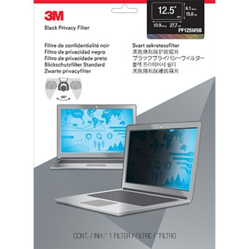 3M 3M 12.5  Widescreen Laptop Privacy Filter