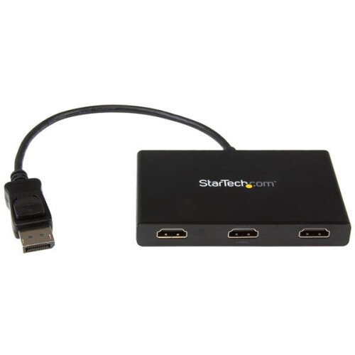 StarTech.com Hub MST Splitter - STARTECH.COM - MSTDP123HD - 3x HDMI - DisplayPort 1.2 - Nero