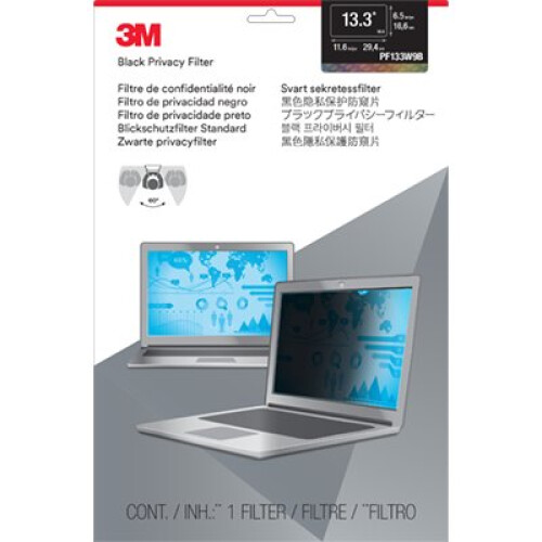3M 3M PF13.3W9 Blickschutzfilter f   r Widescreen-Notebooks (PF13.3W9)